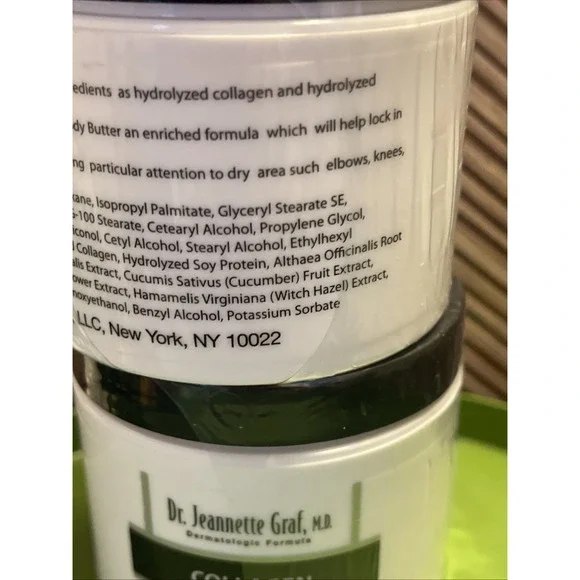 2 Dr. Jeannette Graf COLLAGEN Body Butter  4oz Factory Sealed - Picture 6 of 8